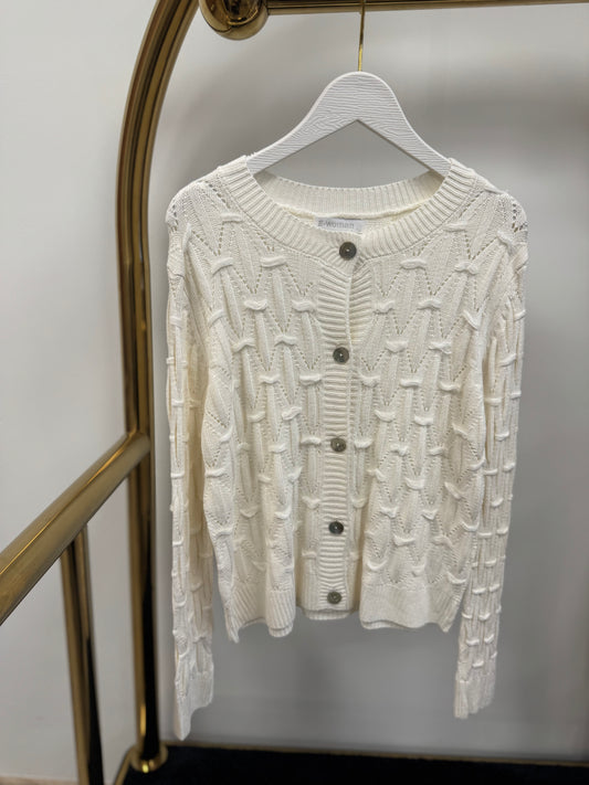 Feine Strickjacke