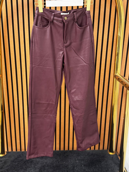 Kunstleder Hose