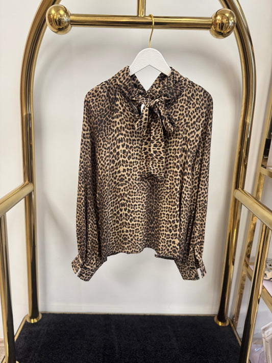 Bluse Leoprint