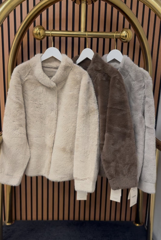 Kunstfell Jacke